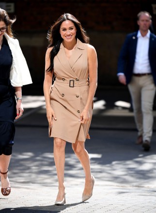 Meghan Duchess of Sussex visit to the University of Johannesburg
Meghan Duchess of Sussex visit to Johannesburg, South Africa - 01 Oct 2019
Wearing Banana Republic, High-Street Brand