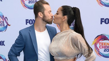 Nikki Bella & Artem Chigvintsev at Teen Choice Awards 2019