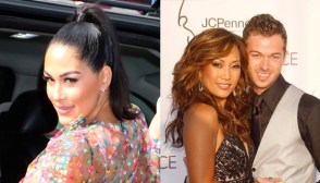Nikki Bella, Artem Chigvintsev, Carrie Ann Inaba