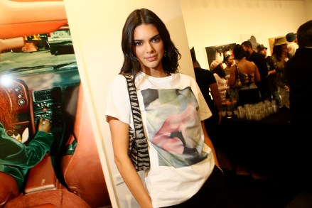 Kendall Jenner
Renell Medrano exhibition, Spring Summer 2020, New York Fashion Week, USA - 05 Sep 2019