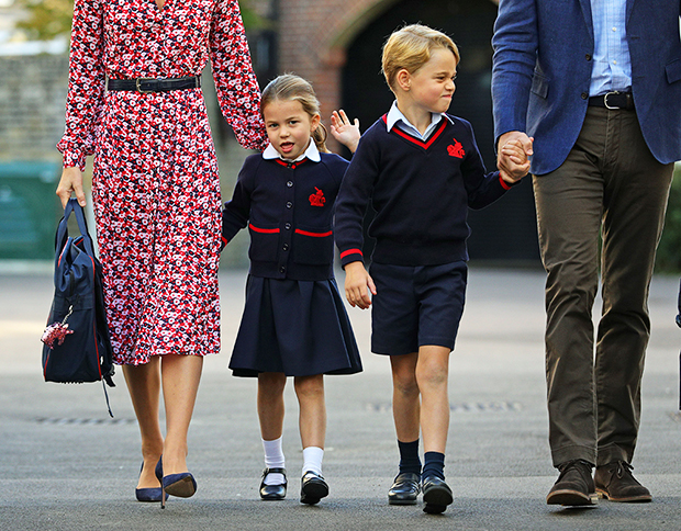 princess charlotte prince george