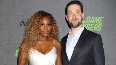 Serena Williams & Alexis Ohanian at the premiere of 'The Game Changers'