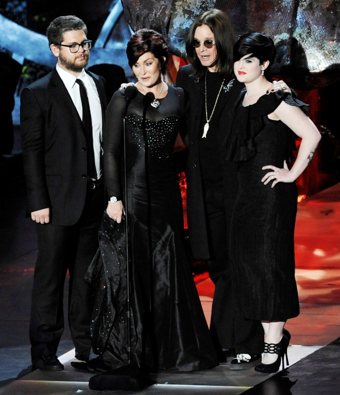 The Osbournes At The Scream Awards