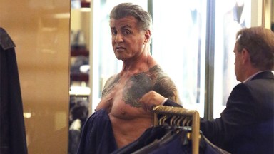 Sylvester Stallone Shirtless