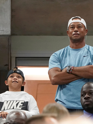 Charlie Woods, Tiger Woods