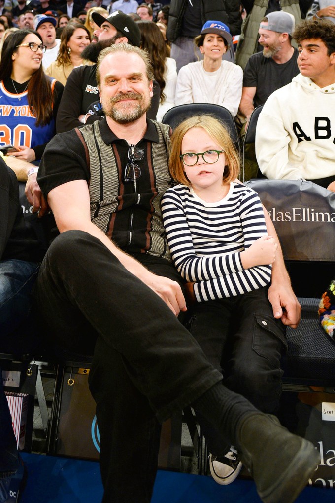 David Harbour Lily Allen Daughter Game SS