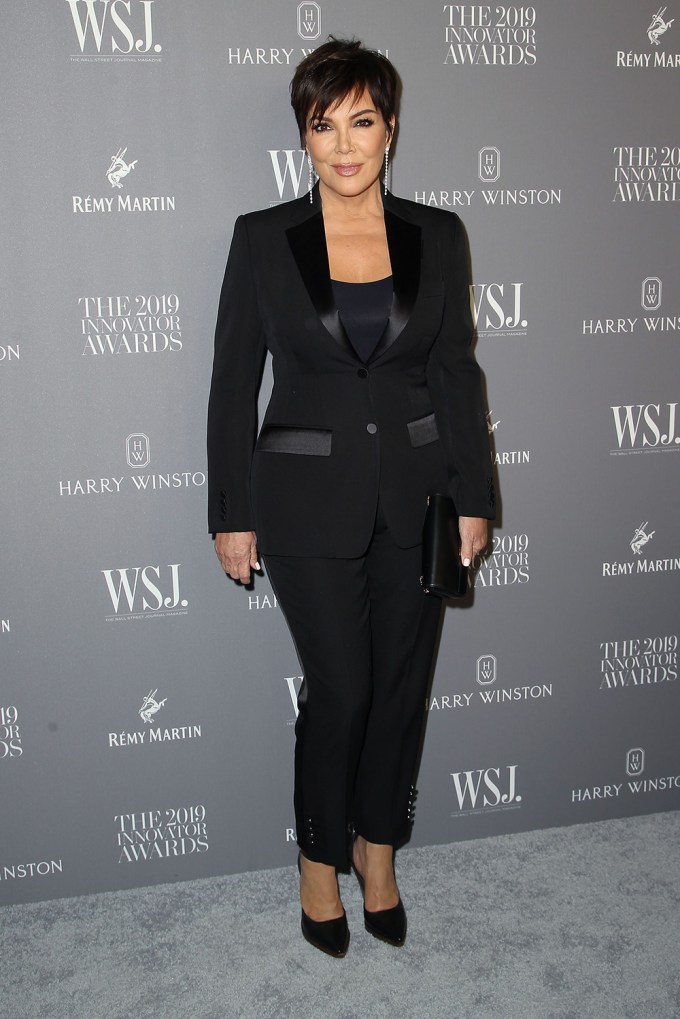 Kris Jenner At A WSJ Magazine Party
