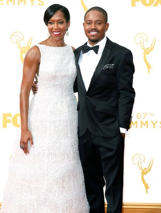 Regina King, left, and Ian Alexander Jr. arrive at the 67th Primetime Emmy Awards, at the Microsoft Theater in Los Angeles
67th Primetime Emmy Awards - Arrivals, Los Angeles, USA