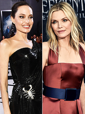 Angelina Jolie and Michelle Pfeiffer