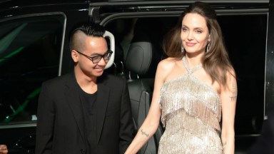 Maddox & Angelina Jolie