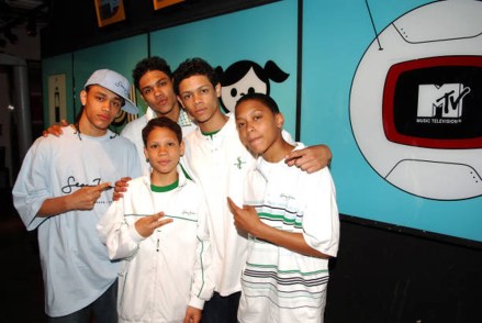 Dustin, Kelly, Patrick, Carnell and Lil' Bryan of B5 (Photo by Michael Loccisano/FilmMagic)
