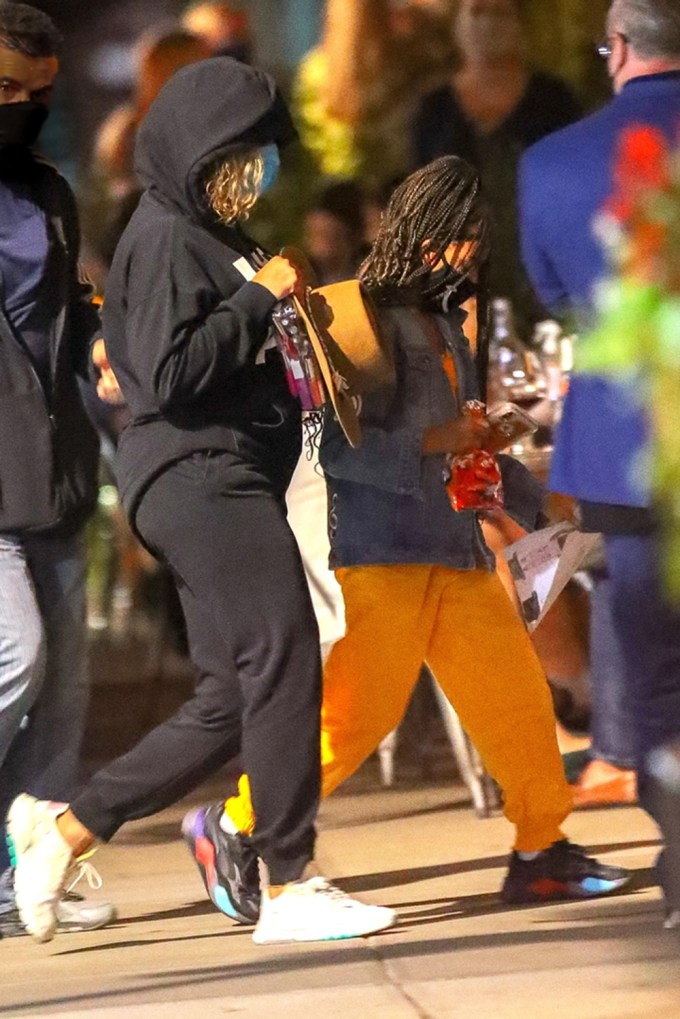 Beyonce & Blue Ivy Out In Sweats