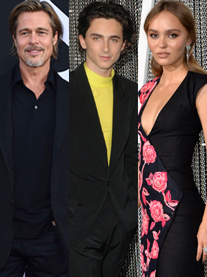 brad pitt timothee chalamet lily rose depp smile the king
