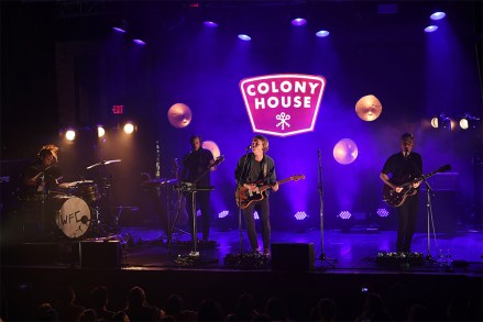 Colony House - Will Chapman, Parke Cottrell, Caleb Chapman, Scott Mills
Colony House in concert at Revolution, Fort Lauderdale, USA - 26 Sep 2018