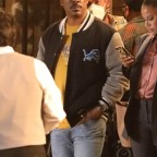 *EXCLUSIVE* Eddie Murphy and Taylour Paige get through a night shoot for “Beverly Hills Cop 4” in DTLA