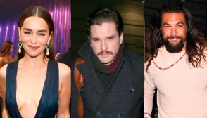 Emilia Clarke, Kit Harington, Jason Momoa