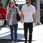 Emily VanCamp and Josh Bowman out and about, Los Angeles, America - 10 Feb 2014