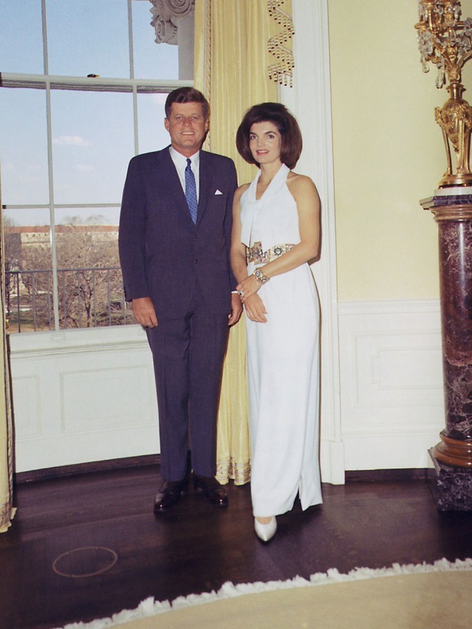 Jackie & JFK In The Oval Office