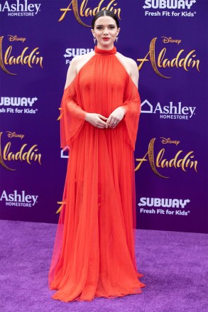 Katie Stevens poses on the red carpet during Disney's 'Aladdin' movie premiere at the El Capitan Theatre in Hollywood, California, USA, 21 May 2019. The movie opens in US theaters on 24 May 2019.
Premiere of Disney's Aladdin at the El Capitan Theater in Hollywood, USA - 21 May 2019