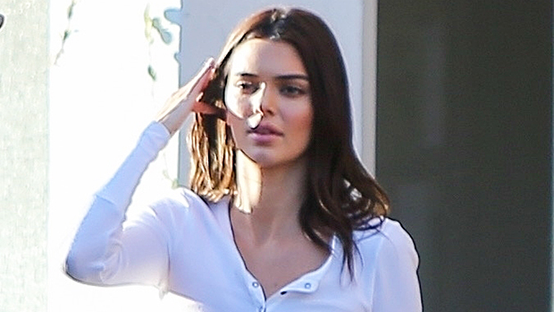 Sexy Braless Kendall Jenner Shows Off Her Abs In West Hollywood