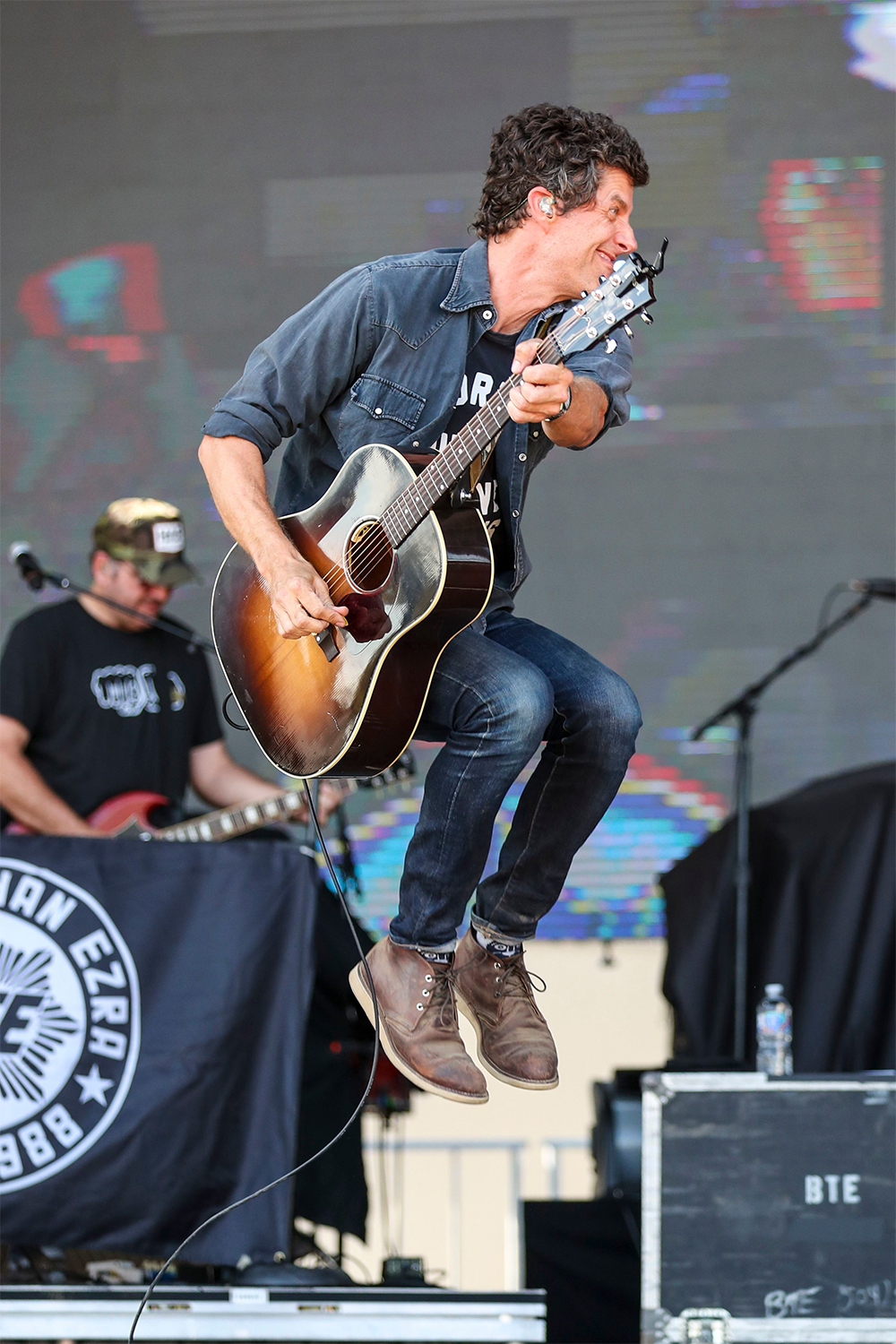 Kevin Griffin. Better Than Ezra. Kevin Griffin of Better Than Ezra performs at Pilgrimage Music and Cultural Festival at The Park at Harlinsdale, in Franklin, Tenn
2019 Pilgrimage Music and Cultural Festival - Day 2, Franklin, USA - 22 Sep 2019