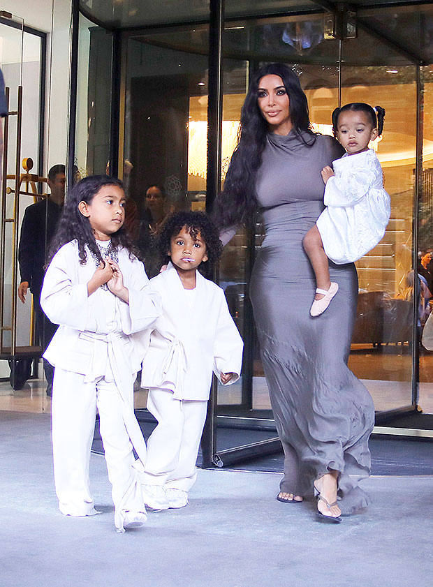 Kim Kardashian, North West, Saint West, Chicago West