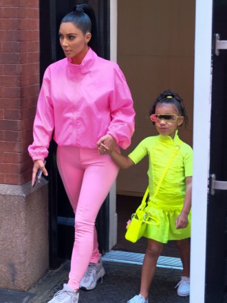 Kim Kardashian, North West
Kim Kardashian out and about, New York, USA - 29 Sep 2018