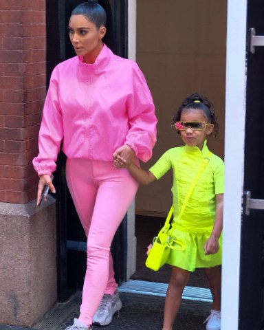 Kim Kardashian, North West
Kim Kardashian out and about, New York, USA - 29 Sep 2018
