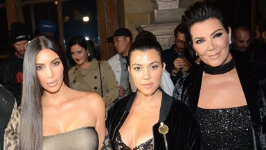 Kris Jenner with Kim & Kourtney Kardashian