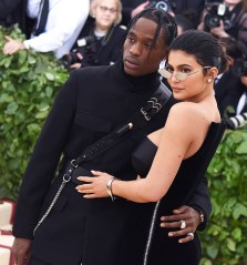 Travis Scott, Kylie Jenner The Metropolitan Museum of Art's Costume Institute Benefit celebrating the opening of Heavenly Bodies: Fashion and the Catholic Imagination, Arrivals, New York, USA - 07 May 2018