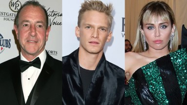 Michael Lohan, Cody Simpson & Miley Cyrus