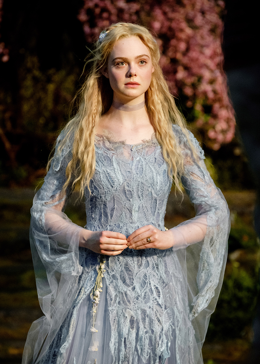 Editorial use only. No book cover usage.
Mandatory Credit: Photo by JaapBuitendijk/Roth/Disney/Kobal/Shutterstock (10449365x)
Elle Fanning as Aurora
'Maleficent: Mistress of Evil' Film - 2019
Maleficent and her goddaughter Aurora begin to question the complex family ties that bind them as they are pulled in different directions by impending nuptials, unexpected allies, and dark new forces at play.