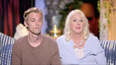 Aaron Carter and his Mom