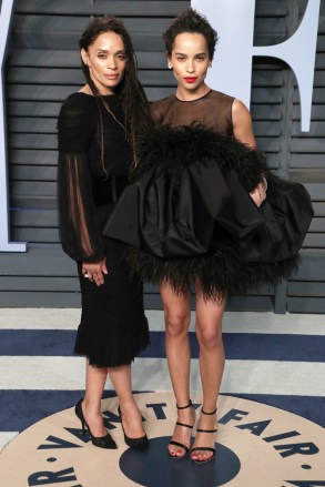 Lisa Bonet and Zoe Kravitz
Vanity Fair Oscar Party, Arrivals, Los Angeles, USA - 04 Mar 2018