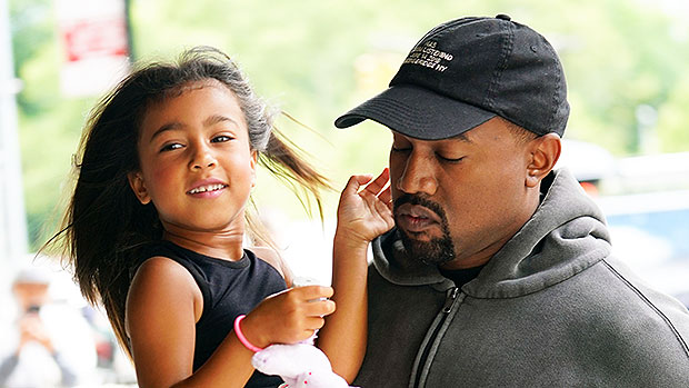 North West Dressed as Dad Kanye for Halloween 2023