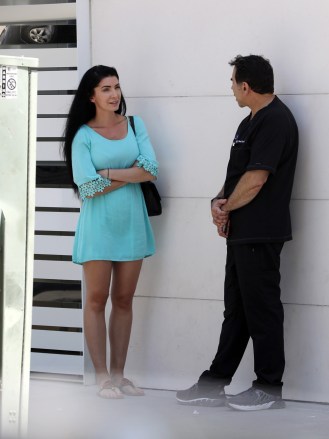 Beverly Hills, CA  - *EXCLUSIVE*  - Botched star Dr. Paul Nassif has a heated conversation with fiance Brittany Pattakos before having lunch at The Grill in Beverly Hills.Pictured: Dr. Paul Nassif, Brittany PattakosBACKGRID USA 6 AUGUST 2019 BYLINE MUST READ: Clint Brewer / BACKGRIDUSA: +1 310 798 9111 / usasales@backgrid.comUK: +44 208 344 2007 / uksales@backgrid.com*UK Clients - Pictures Containing ChildrenPlease Pixelate Face Prior To Publication*