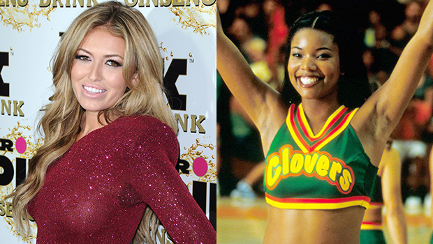 Paulina Gretzky dressed as a sexy 'Bring It On' cheerleader for h...