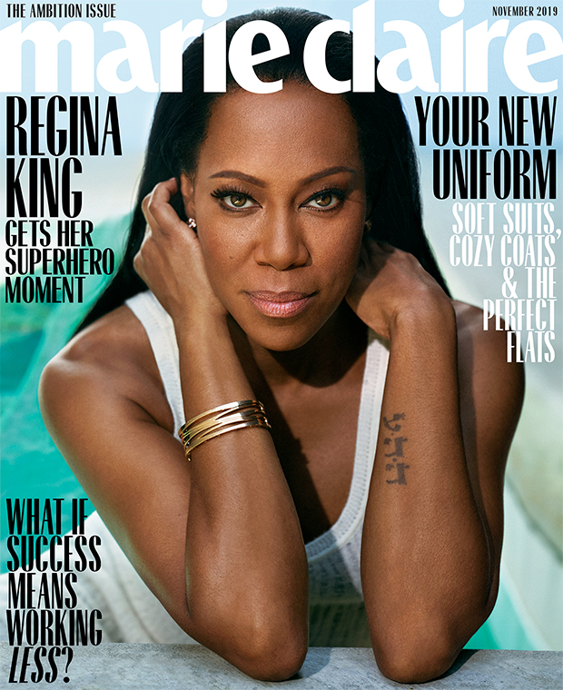 Regina King For 'Marie Claire' November 2019
