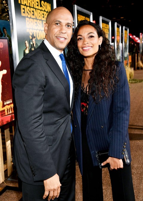 Rosario Dawson & Cory Booker: Pics Of The Senator & Actress – Hollywood ...