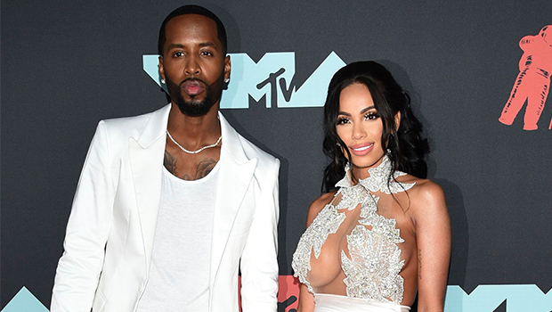 Safaree Samuels & Erica Mena at the MTV VMAs