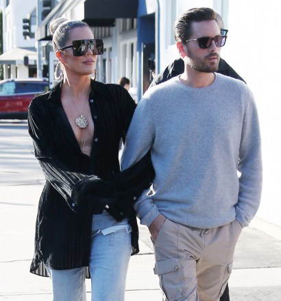 Khloe Kardashian and Scott Disick
Khloe Kardashian and Scott Disick out and about, Los Angeles, USA - 08 Oct 2019