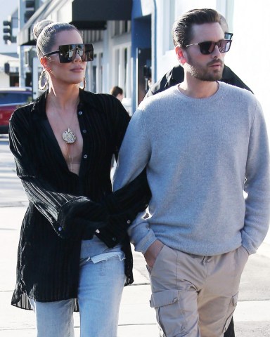 Khloe Kardashian and Scott Disick
Khloe Kardashian and Scott Disick out and about, Los Angeles, USA - 08 Oct 2019