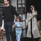 Kourtney Kardashian has lunch with Scott Disick and Sofia Richie  while on vacation together in Santa Barbara