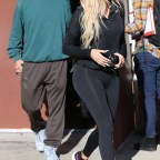 Khloe Kardashian and Scott Disick out and about, Los Angeles, USA - 25 Oct 2019