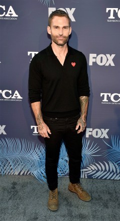 Seann William Scott, a cast member in the television series "Lethal Weapon," poses at the FOX Summer TCA All-Star Party at Soho House West Hollywood, in West Hollywood, Calif
2018 Summer TCA - FOX Summer TCA All-Star Party, West Hollywood, USA - 2 Aug 2018