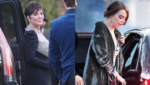 Kris Jenner & Emma Stone