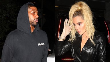 Tristan Thompson and Khloe Kardashian