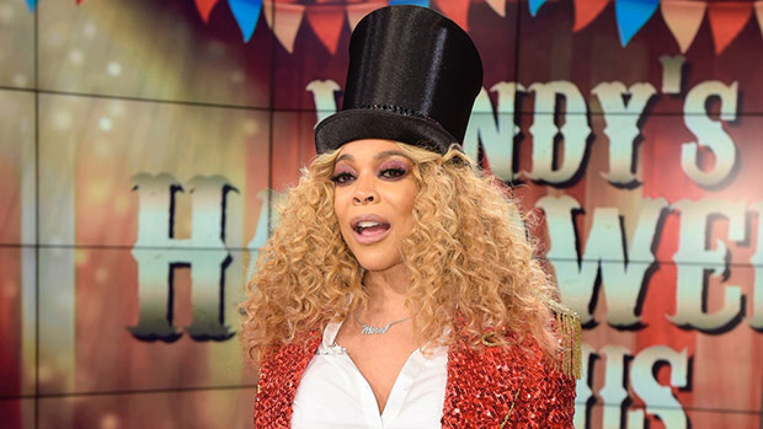 Wendy Williams’ Circus Ringleader Halloween Costume See Photos