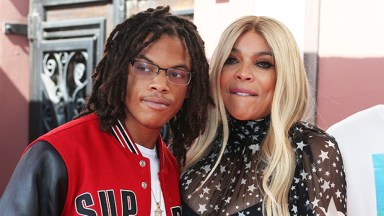 Wendy Williams & son Kevin Hunter Jr. at her Hollywood Walk of Fame ceremony