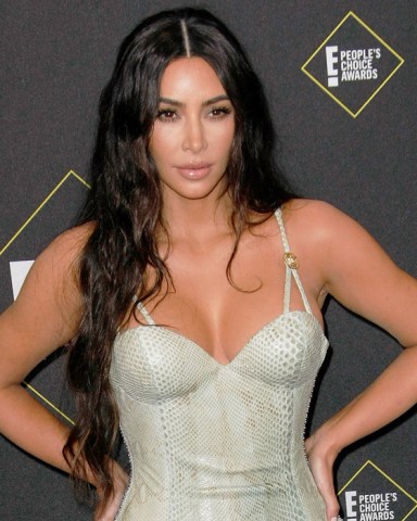 Kim Kardashian West
45th Annual People's Choice Awards, Arrivals, Barker Hanger, Los Angeles, USA - 10 Nov 2019
